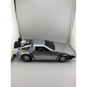 AMC Back to the Future DeLorean Time Machine Popcorn Bucket LED Light Up Silver